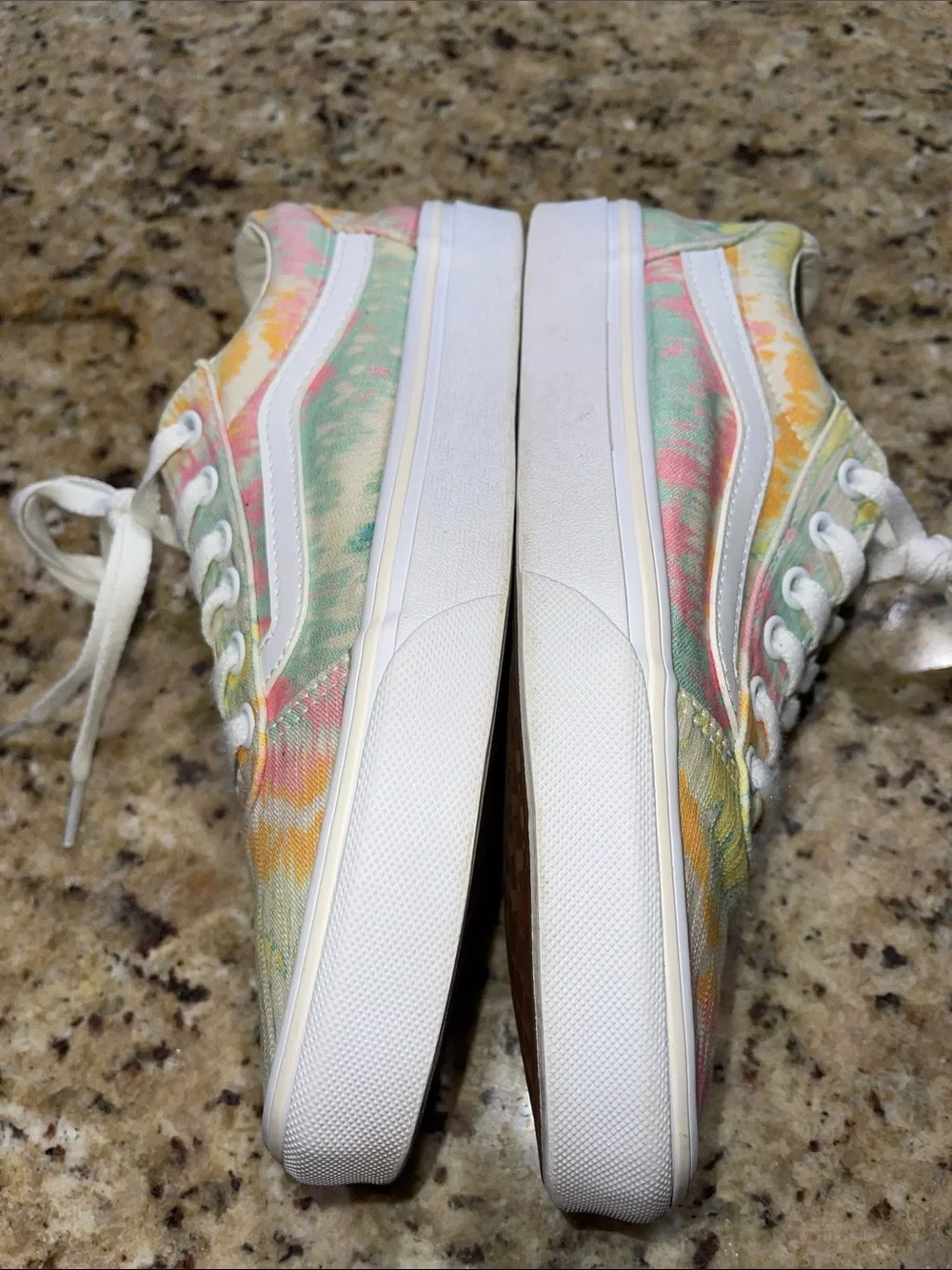 Vans Tie-Dye Canvas Lace-Up Sneakers